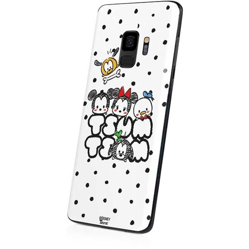 Disney Tsum Tsum Characters Art Galaxy S9 Skin